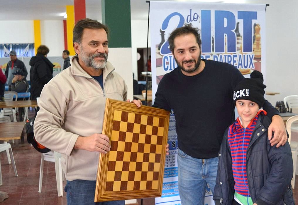 Ajedrez: Torneo Ciudad de Daireaux