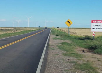 Cruce ruta 3 vieja y Ruta 3