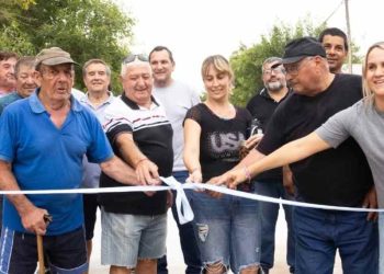 Nuevas cuadras pavimentadas en Daireaux